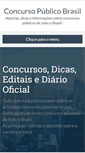 Mobile Screenshot of concursopublicobrasil.com.br